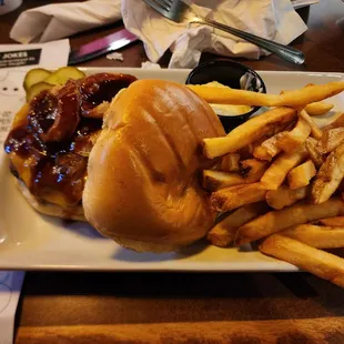 BBQ Cola Burger