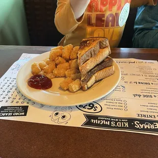 Kids grilled cheese