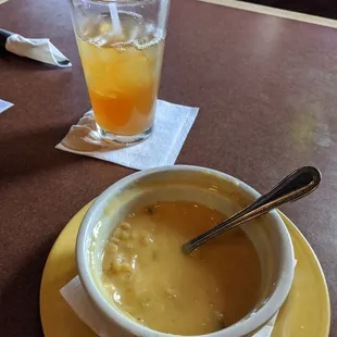 Tortilla soup in an Arnold Palmer can&apos;t get better