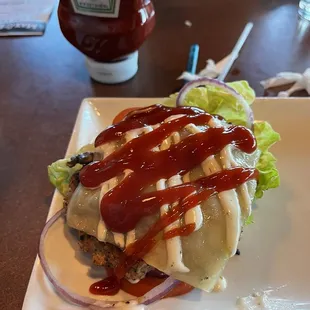 Turkey Avocado Burger