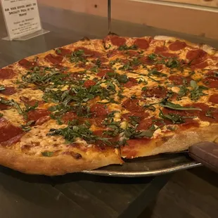 Hot Honey Pepper Pizza