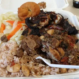 paella, food