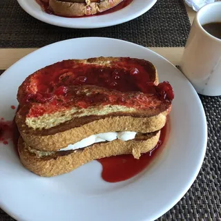 Banana Stuffed French Toast