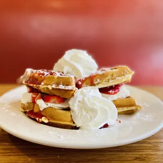 Ultimate Strawberry Waffle