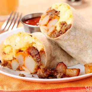 Breakfast burrito