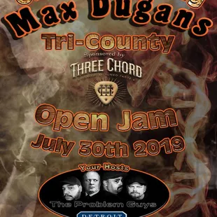 the poster for the concert