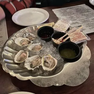 food, oysters and mussels