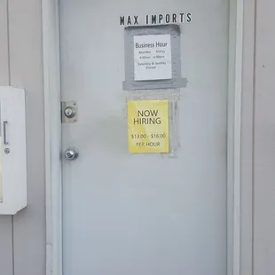 Need a job?  Pay looks decent!
