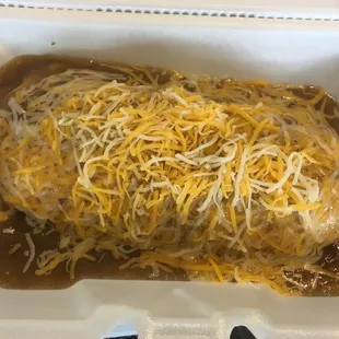 Smothered burrito