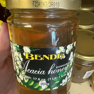 Acacia honey ( Hungarian)  Very good honey!