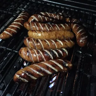 They have a wide variety of Eastern European sausages and they are delicious :)