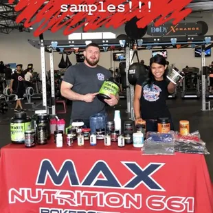 You can find us at one of the many Body Xchange gyms in town every Monday from 4:30-7:30...come by and grab some free samples