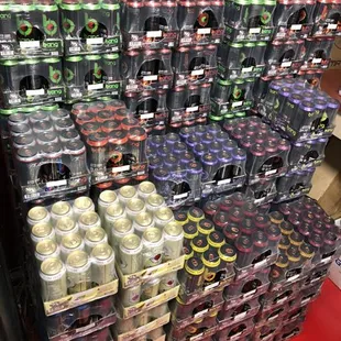 We have the largest selection of Bang energy drinks in all of Kern county and the best price