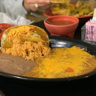 Chico Plate (1 enchilada &amp; 1 taco)