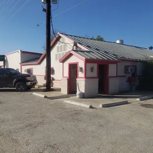 Front of restaurant