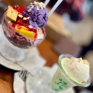 Halo-Halo Special and Buko Pandan