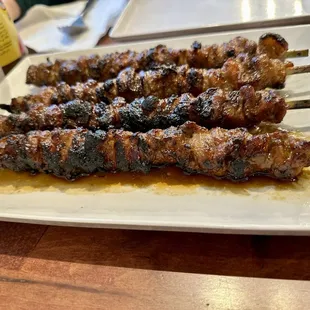 Filipino Pork Barbeque Skewer