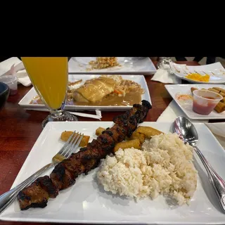 Filipino Pork Barbeque Skewer