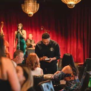 Typical Sunday night at Maxan Jazz Club.