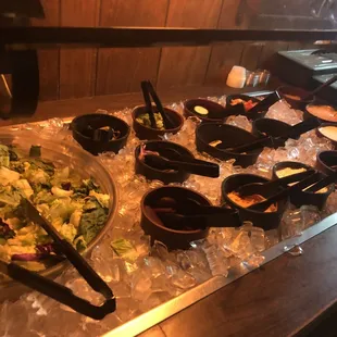 Salad bar - free with dinner entree