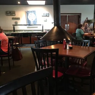 View of the salad bar that comes with most entrees.