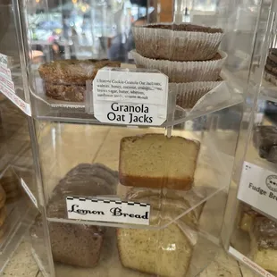 Lots of fresh breads