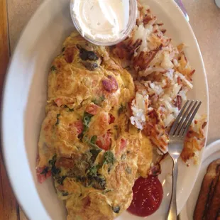 Greek omelet