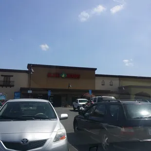 Outside view of the market