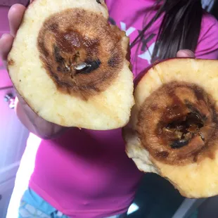 This s picture taken just now of an apple I purchase just yesterday.