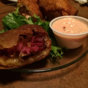 Tap room egg rolls ~ Ruben