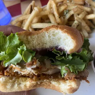 Blueberry Chicken Sandwich