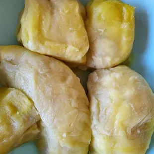 I'm so addictive durian, soft, creamy&amp; sweet. Are they high fat? 08/26/22