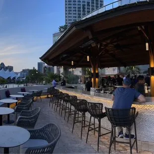 Patio bar