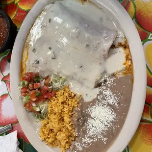 Enchiladas De Res Dinner