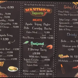 Menu 5/21
