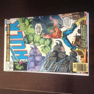 The Hulk 35 cents