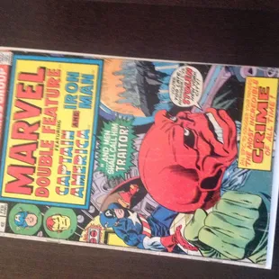 double feature Captain America and Iron Man 25 cents