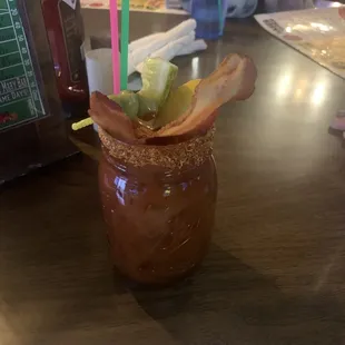 Bbq whiskey Bloody Mary