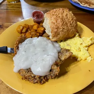 Country Fry Signature Chicken Fried Steak Platter