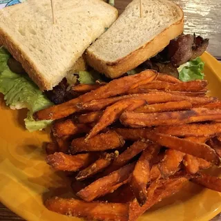 Famous Fried Green Tomato BLT Sandwich