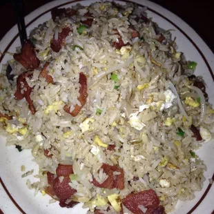 Bacon fried rice