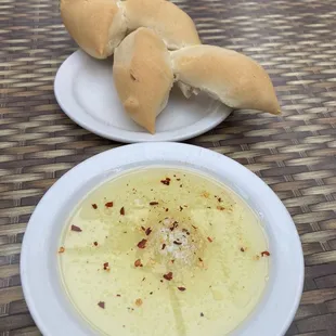 Bread and oil