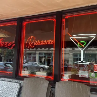 Front of restaurant