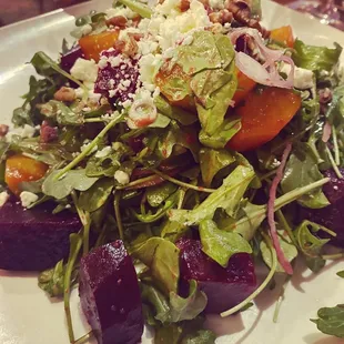 Roasted beet salad