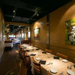 sushi and sashimi, interior