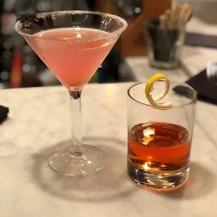 Blueberry Euphoria (ACCURATE), and the most perfect Sazerac.