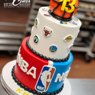 NBA cake