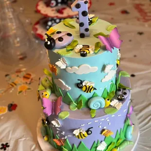 My Critter Theme cake