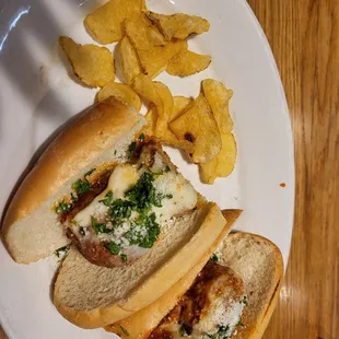 Meatball hoagie.