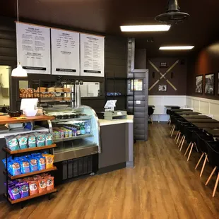 Interior of MAX'S DELI after the flood